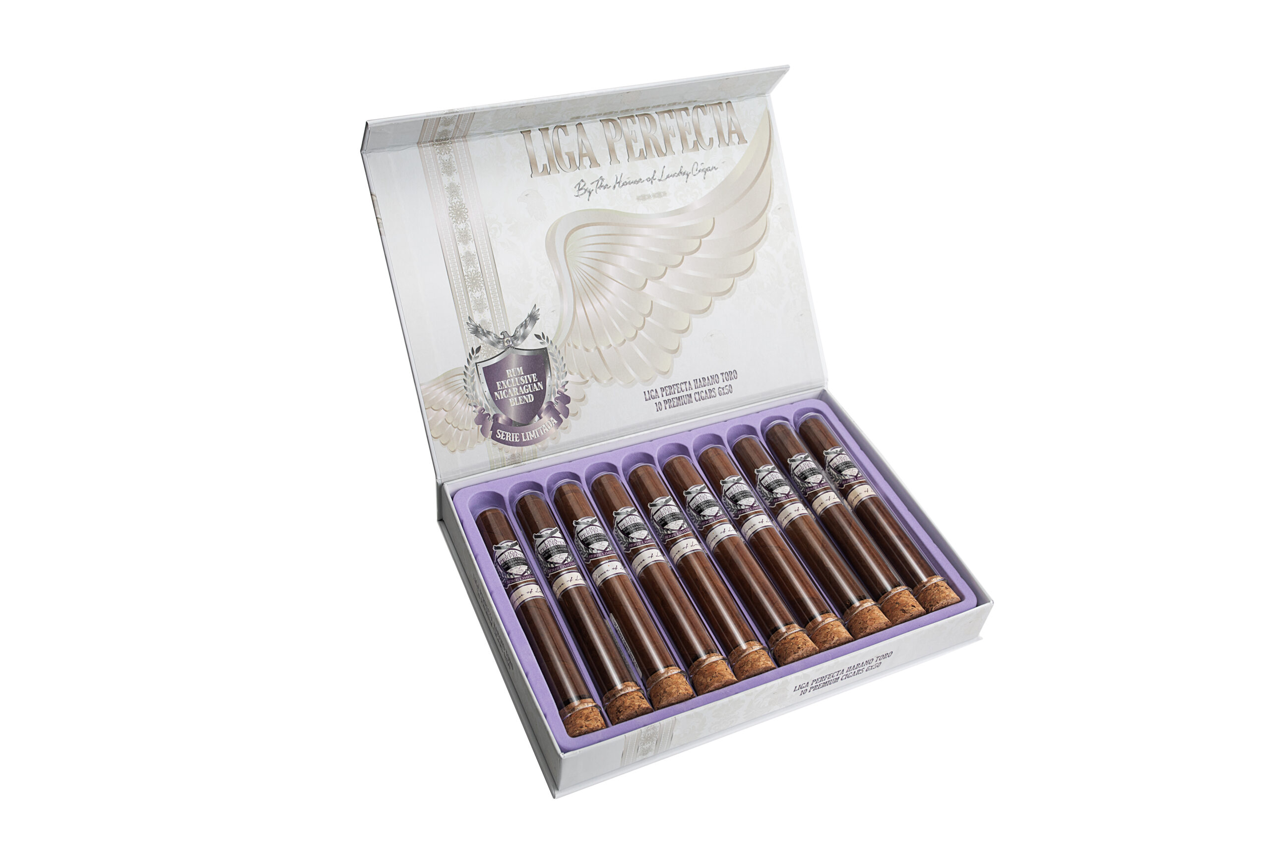 Lucky Cigars Liga Perfecta Habano Toro 6 x 50