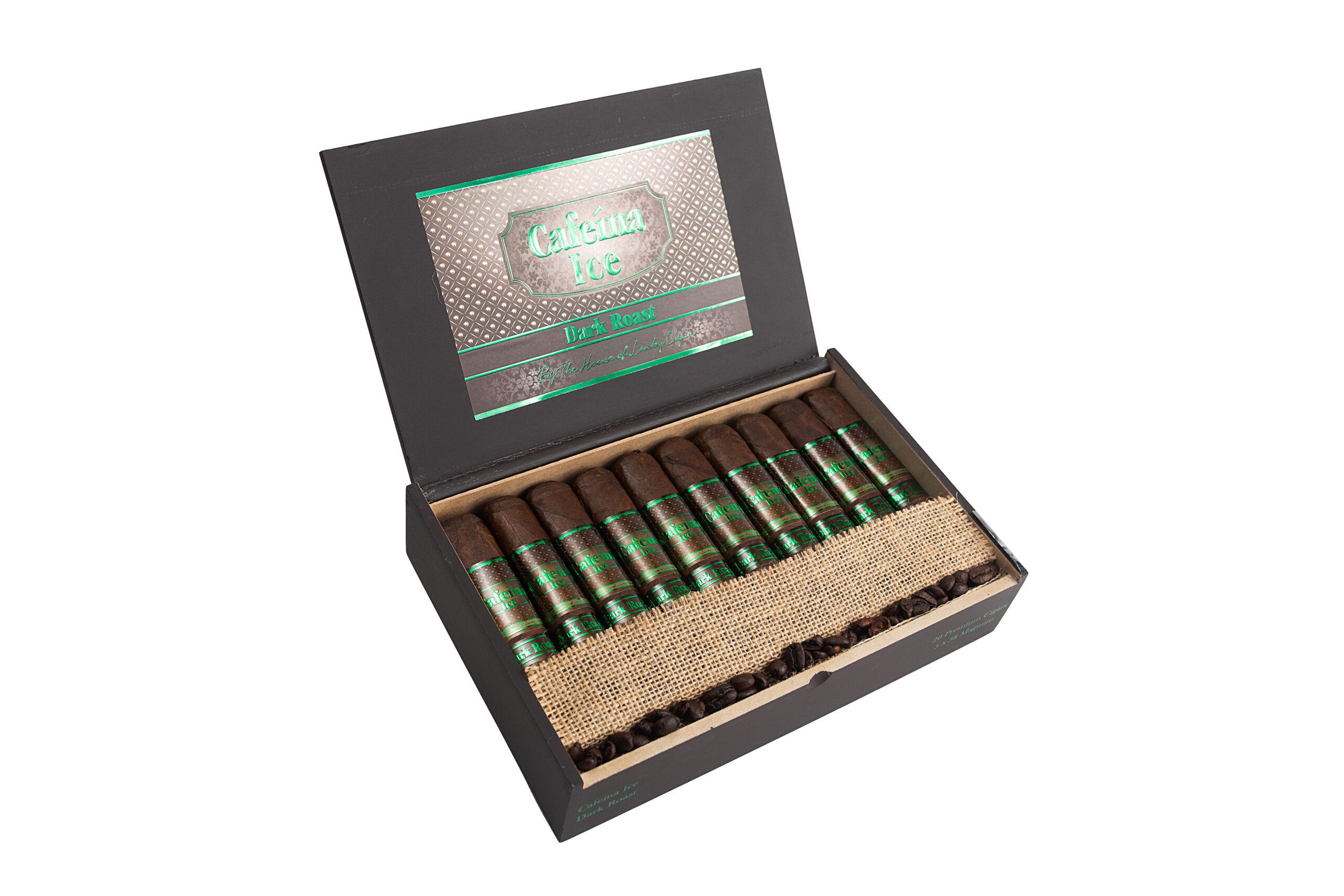 Lucky Cigars Cafeina Ice Dark Roast Magnum 5 x 58