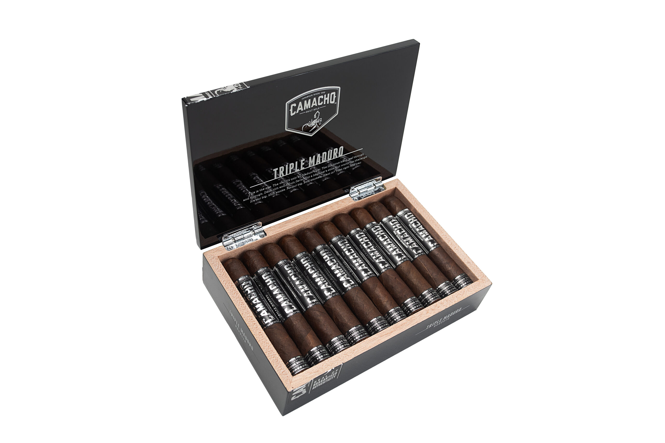 Camacho Triple Maduro Robusto 5 x 54