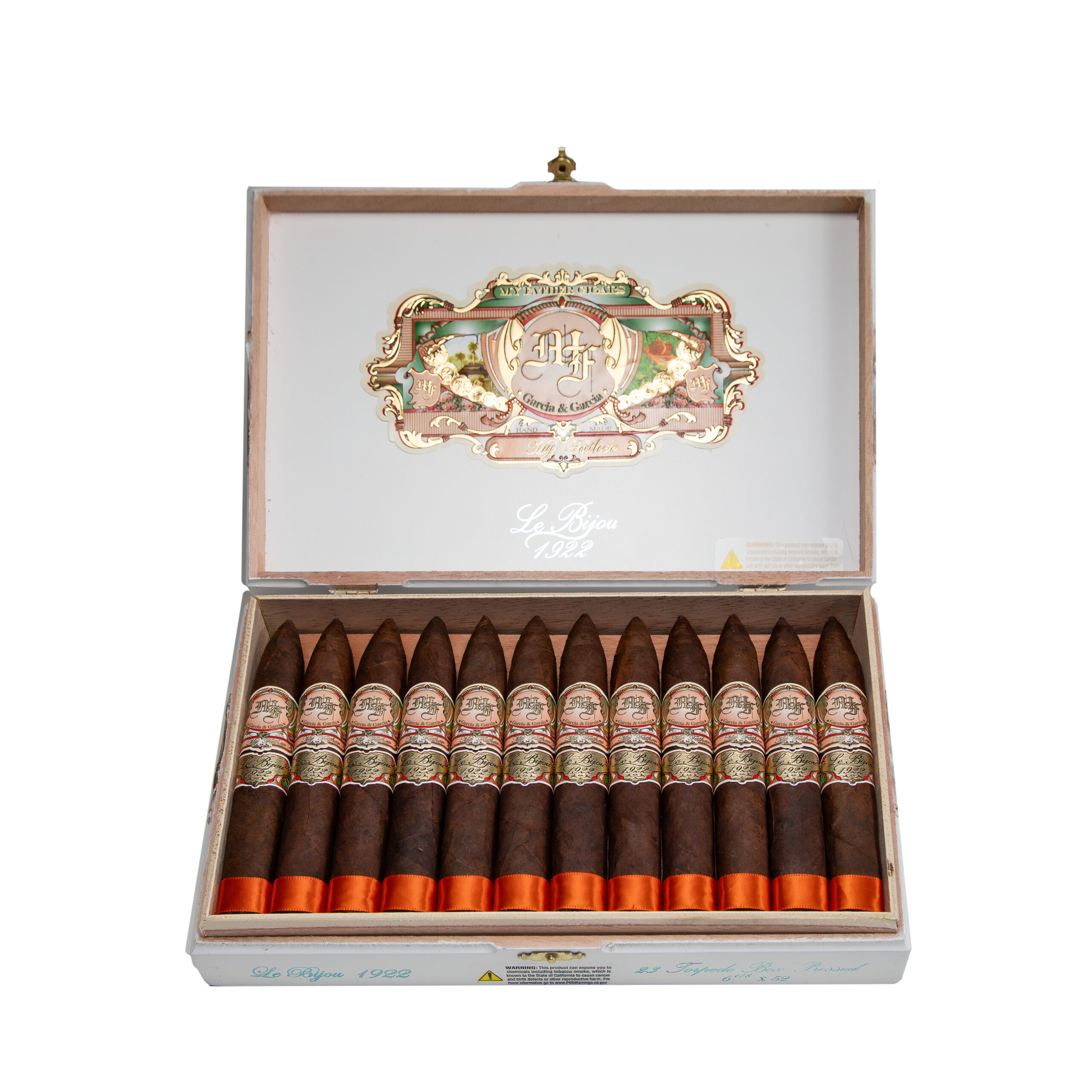 My Father Le Bijou Box Pressed Torpedo 6.125 x 52