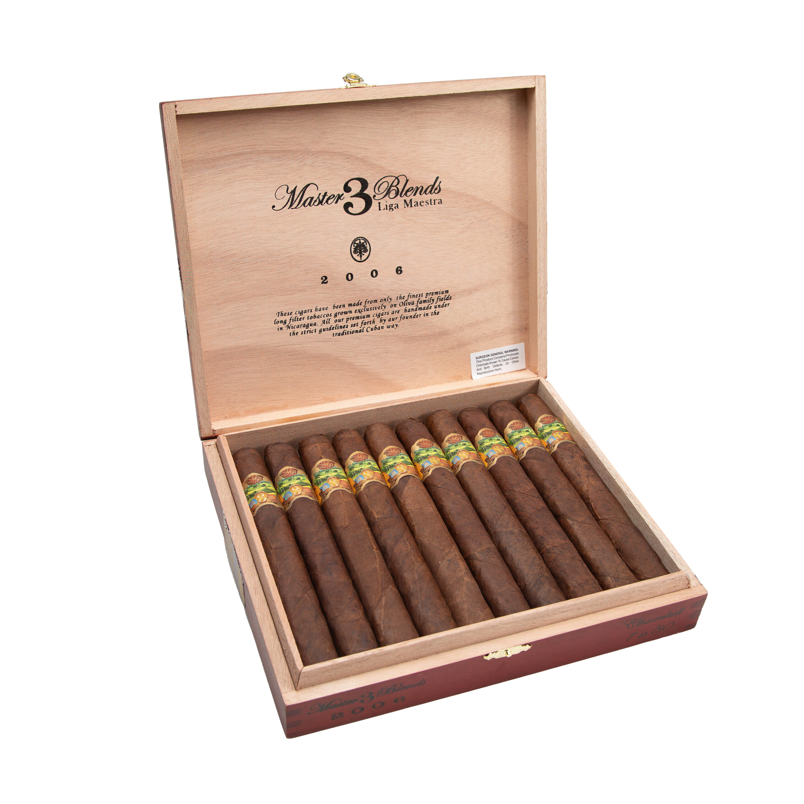 Oliva Master 3 Blends Churchill 7 x 50
