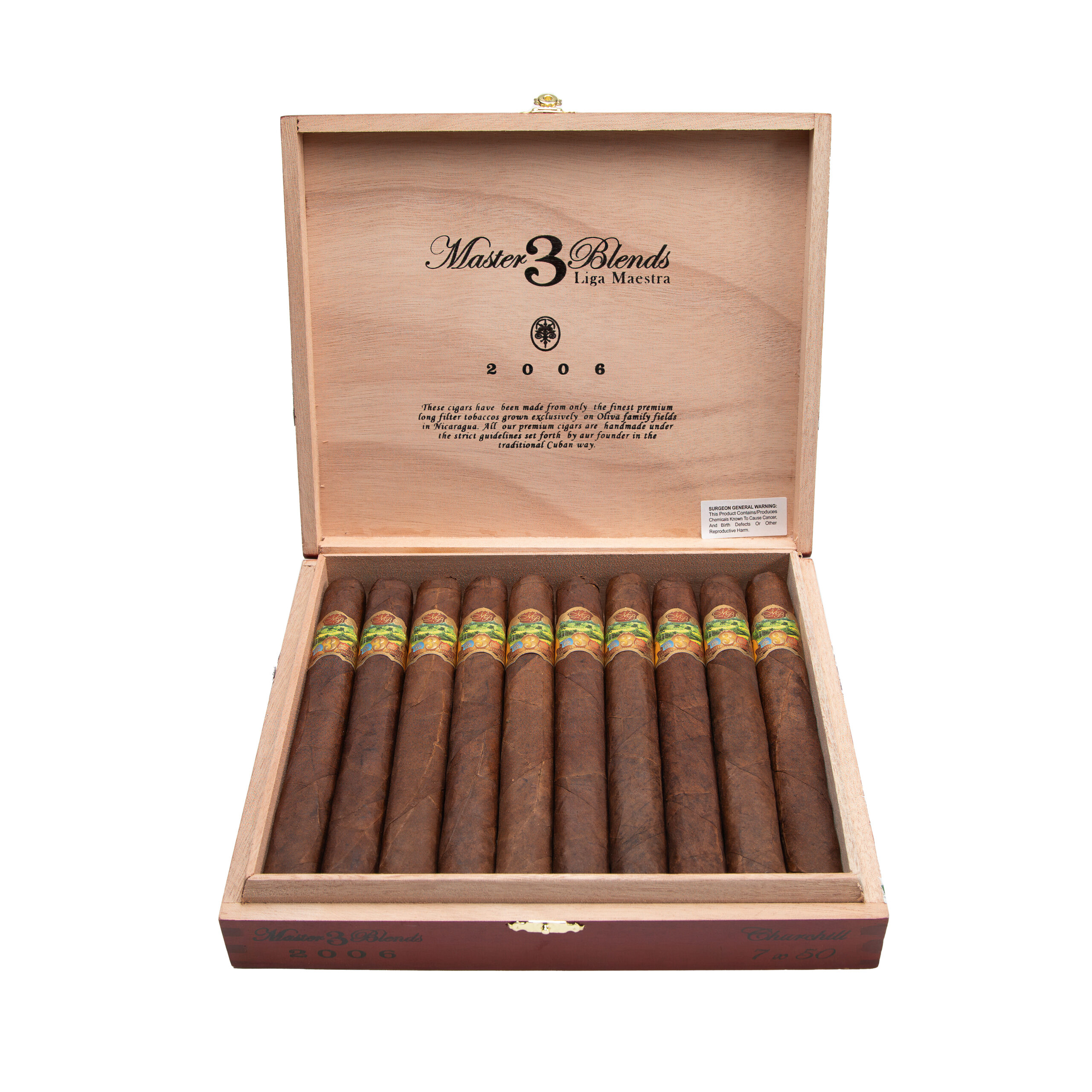 Oliva Master 3 Blends Torpedo 6 x 52