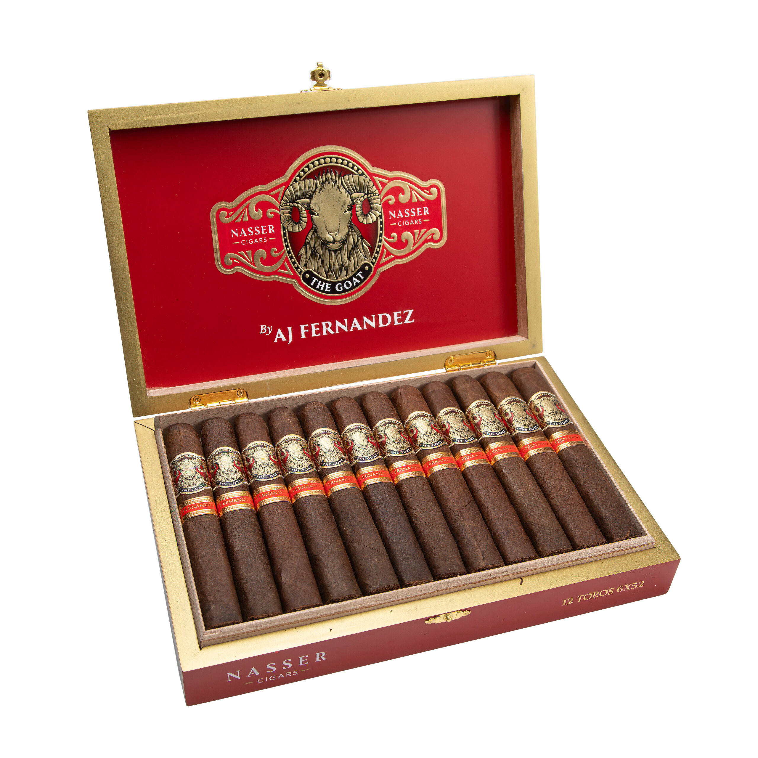 AJ Fernandez Nasser The Goat Toro 6 x 52