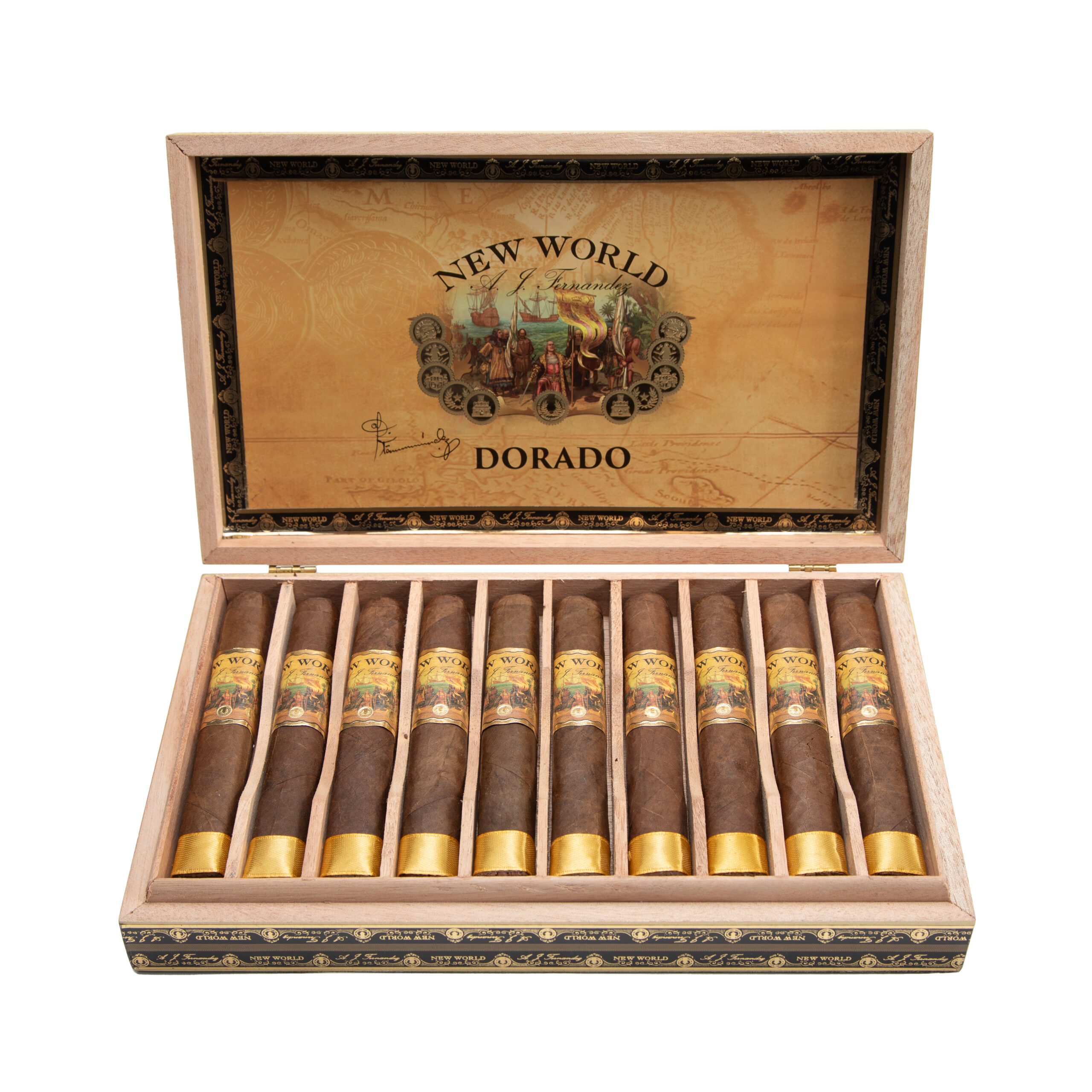 AJ Fernandez New World  Dorado Toro 6 x 54