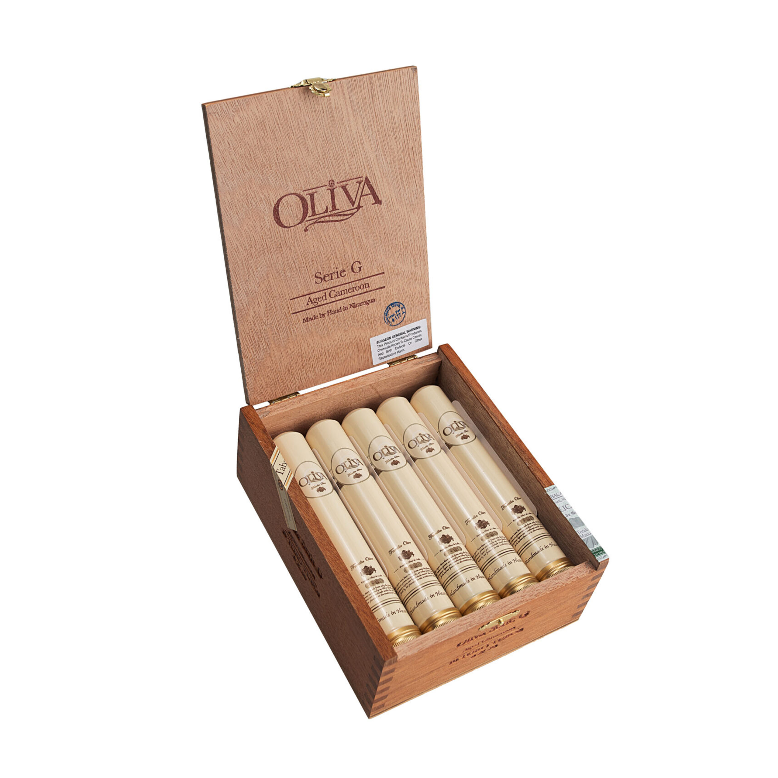 Oliva Serie G Aged Cameroon Tubos Toro 6 x 50